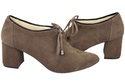 Women's shoes Low shoes Natural leather velor 183 ElitaBut