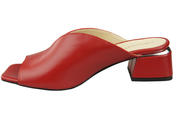 Women's Shoes High-Heeled Flip-Flops Natural Leather 210 ElitaBut