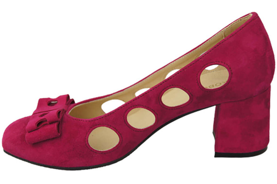 Women's shoes Pumps Natural leather suede 182 ElitaBut