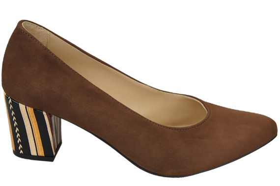 Women's footwear Women's pumps Suede leather 158 Z ElitaBut