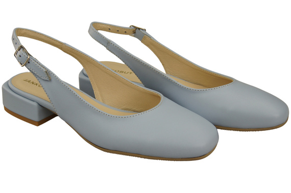 Women's Shoes Sandals Flat Heel Natural Leather 206 ElitaBut