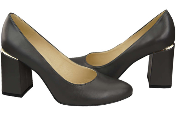 Women's shoes Pumps Natural leather 179 ElitaBut