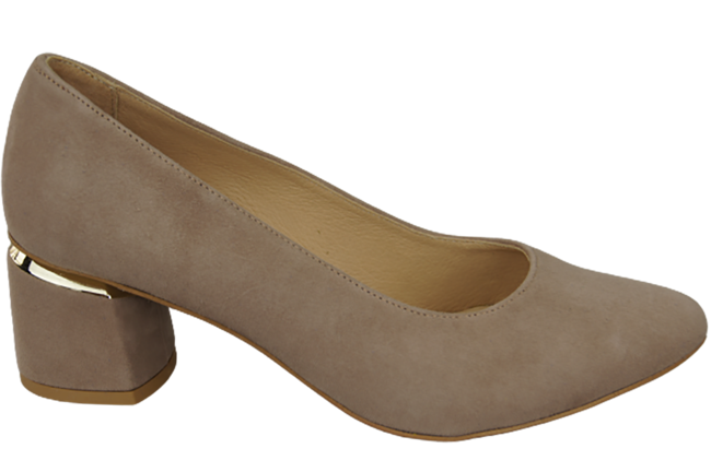 Women's footwear Women's pumps Suede leather 143 ElitaBut