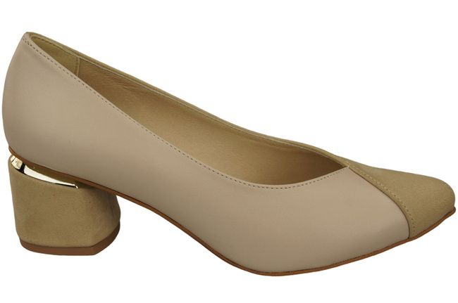 Women's shoes Pumps Natural leather 191 ElitaBut