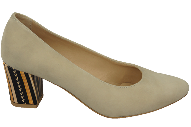 Women's footwear Women's pumps Suede leather 158 Z ElitaBut