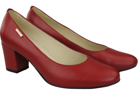 Women's Shoes Pumps Natural Grain Leather 125 ElitaBut