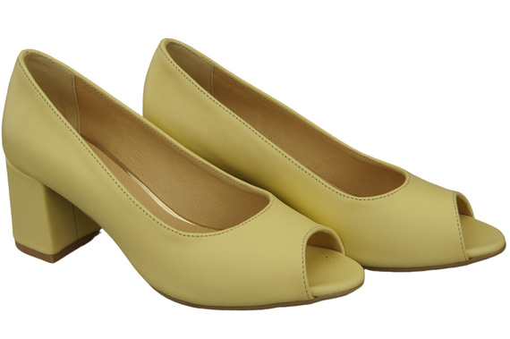 Women's Shoes PEEP TOE Natural leather 192 ElitaBut