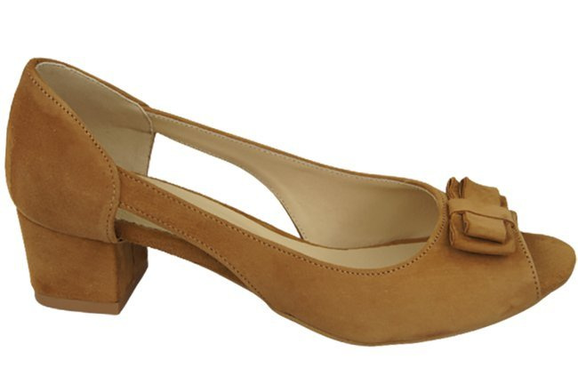 Women's Shoes Sandals Natural Leather Suede 145 ElitaBut