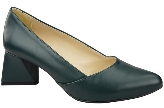 Women’s  Pumps Genuine Leather Pointed Toe Heel ElitaBut 221