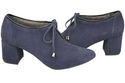 Women's shoes Low shoes Natural leather velor 183 ElitaBut
