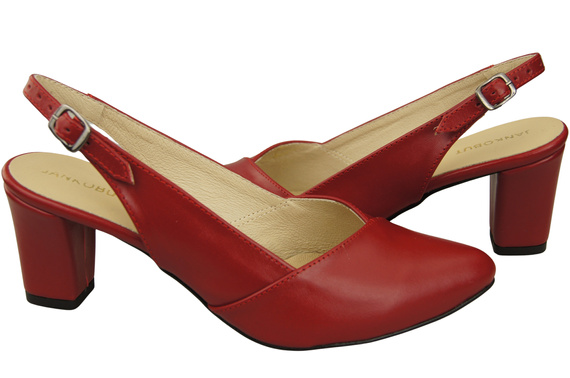 Women's Shoes High Heel Sandals Natural Leather 217 ElitaBut