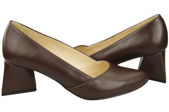 Women’s Pumps Genuine Leather Pointed Toe Heel ElitaBut 221