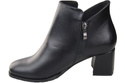 Women’s Ankle Boots ElitaBut 226 Genuine Leather, Insulated, Square Toe, Block Heel