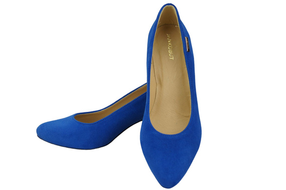 Women's Shoes Pumps Natural Leather Suede 106 ElitaBut