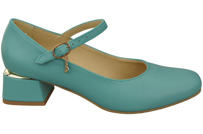 Women's shoes Pumps with a strap, natural leather 202 ElitaBut