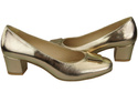 Women's shoes Pumps Natural leather 187 ElitaBut