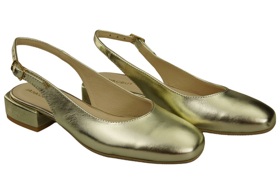 Women's Shoes Sandals Flat Heel Natural Leather 206 ElitaBut