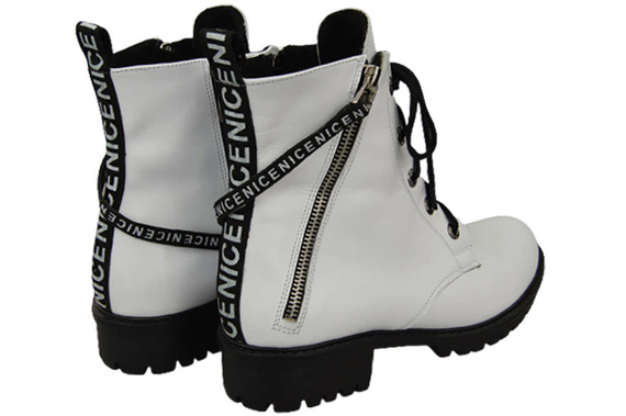 Footwear Boots Women's boots with the inscription NICE Natural Leather 173 Z ElitaBut