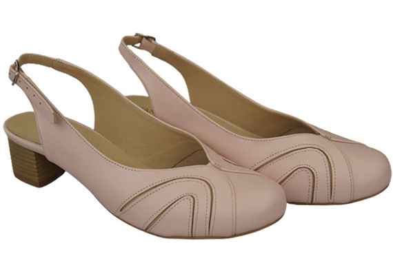 Footwear Women Sandals natural leather 842 ElitaBut