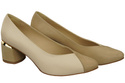 Women's shoes Pumps Natural leather 191 ElitaBut