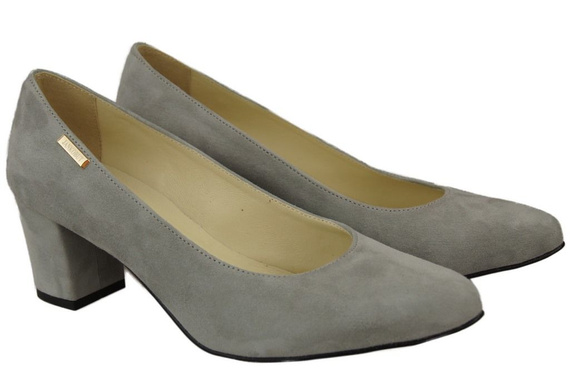 Women's Shoes Pumps Natural Leather Suede 106 ElitaBut