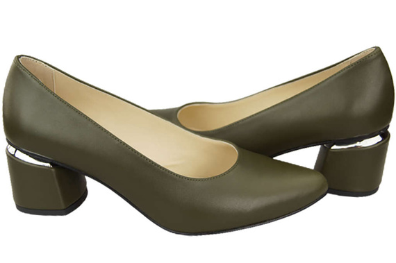 Women's shoes Pumps Natural leather 143 ElitaBut