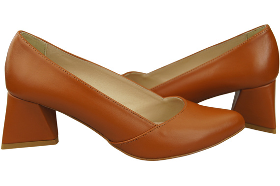 Women’s Pumps Genuine Leather Pointed Toe Heel ElitaBut 221