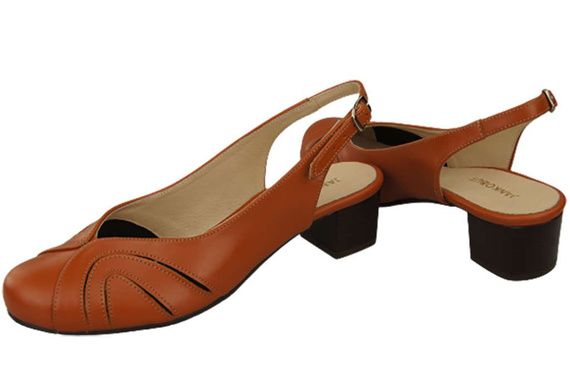 Footwear Women Sandals natural leather 842 ElitaBut