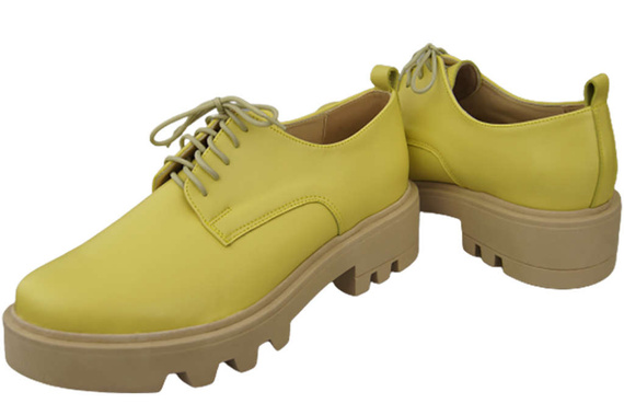 Women's shoes Lace-up leather Natural 180 ElitaBut