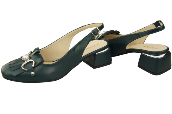 Women's Shoes Sandals Decorated with Fringes Natural Leather 208 ElitaBut