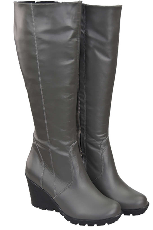 Shoes Women's boots Wedge natural leather 745 ElitaBut