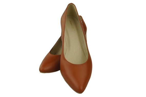 Women's shoes Pumps Natural leather 142 ElitaBut