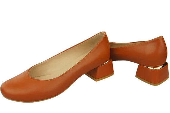 Women's shoes Pumps Natural leather 159 ElitaBut