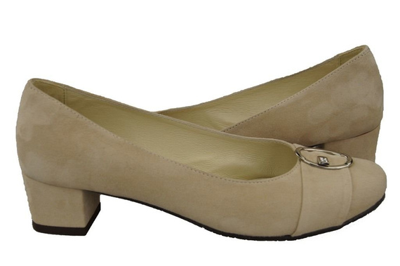 Women's Shoes Pumps Natural Leather Suede 135 ElitaBut