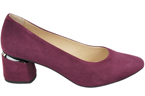 Women's footwear Women's pumps Suede leather 143 ElitaBut