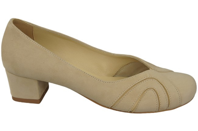 Women's shoes Suede leather pumps 786 Z ElitaBut
