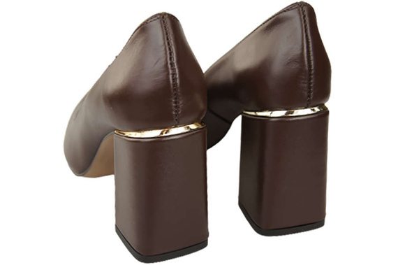 Women's shoes Pumps Natural leather 179 ElitaBut