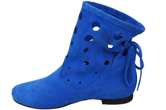 Shoes Boots Women's natural leather velor 160 ElitaBut