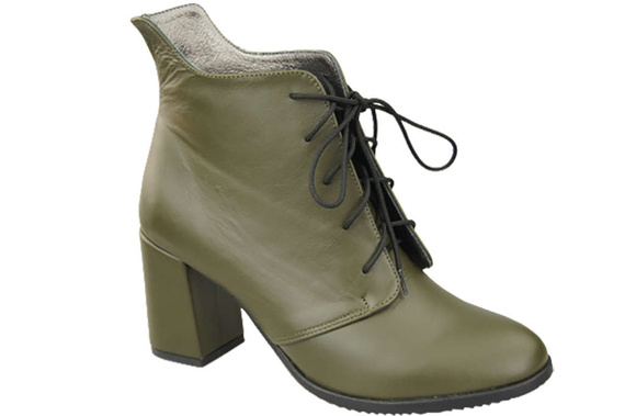 Shoes Boots for women Lace-up Winter natural leather 174 Z ElitaBut