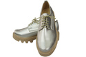 Women's shoes Lace-up leather Natural 180 ElitaBut
