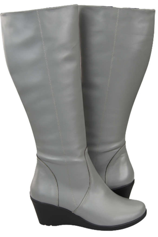 Shoes Women's boots Wedge natural leather 177 ElitaBut