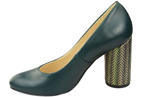 Women's shoes Pumps Natural leather 194 ElitaBut