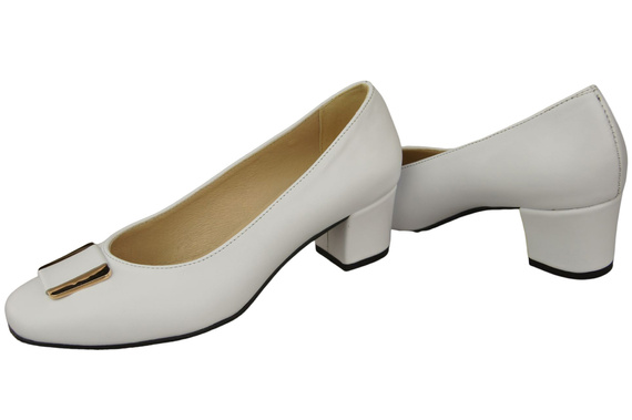 Women's shoes Pumps Natural leather 187 ElitaBut