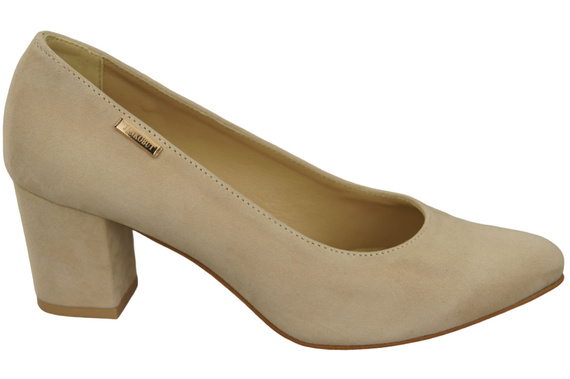 Women's Shoes Pumps Natural Leather Suede 106 ElitaBut