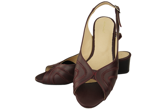 Shoes Women Sandals natural leather 991 ElitaBut