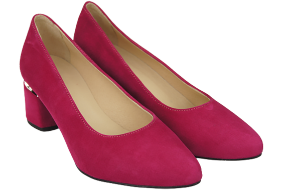 Women's footwear Women's pumps Suede leather 143 ElitaBut