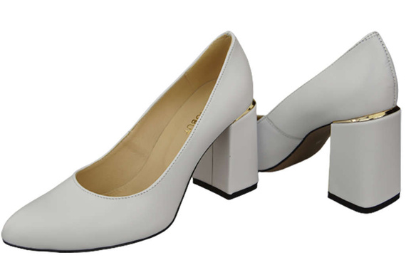 Women's shoes Pumps Natural leather 179 ElitaBut