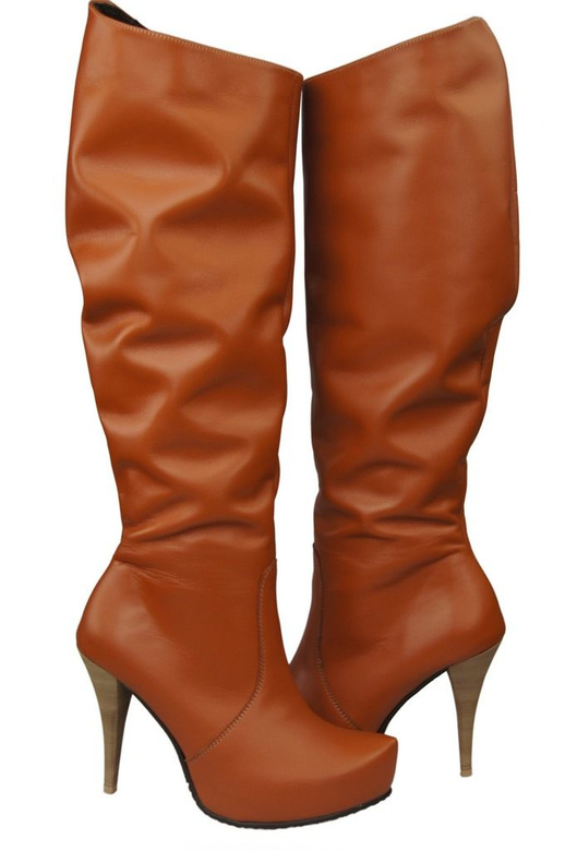 Footwear Women's boots Platform Natural Leather 120 ElitaBut