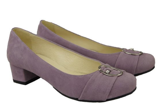 Women's Shoes Pumps Natural Leather Suede 135 ElitaBut