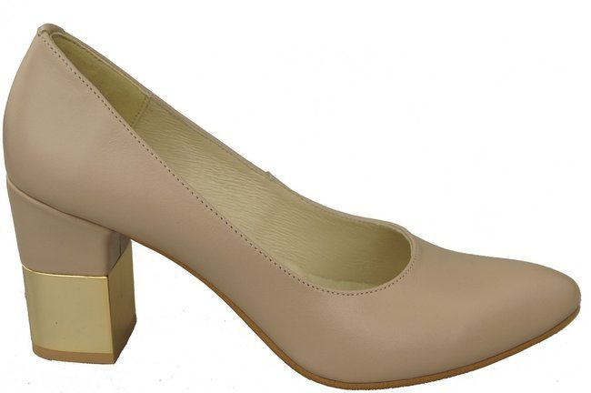 Women's shoes Pumps Natural leather 144 ElitaBut